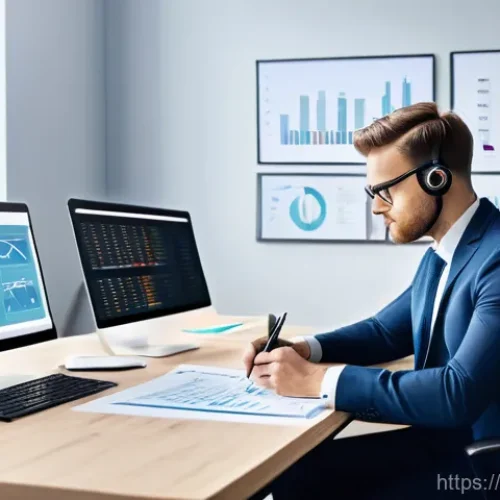 Home 27 재무설계사의 고객 데이터 관리 팁 - **Prompt Title: The Evolution of Financial Consulting: From Paper to Digital Insight**
**Image P...