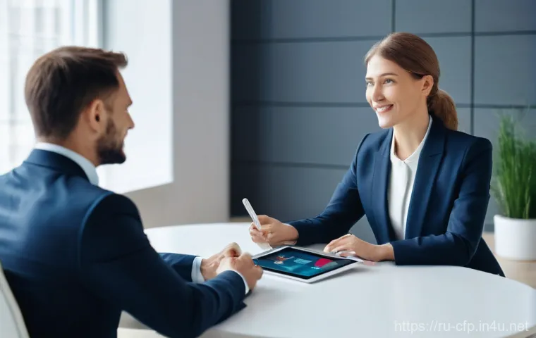 재무설계사의 고객 데이터 관리 팁 - **Prompt Title: Predictive Analytics in Action: AI Guiding Investment Decisions**
    **Image Prompt...